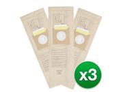 Replacement Vacuum Bags for Kirby Generation 6 Generation 7 Generation 9 Generation I 3 bags pack Vacuum models with Micro with Closure Filtration Type