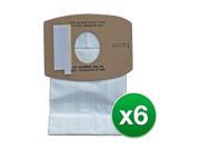Replacement Vacuum Bags for Simplicity RSQ 6 Type S SS 6 Vacuum bags with Micro Filtration Type single pack
