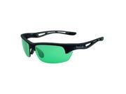 Bolle Bolt Neon Yellow Black with CompetiVision Gun oleo AF Lens Unisex Sunglasses