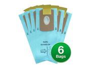 Replacement Vacuum Bags for Simplicity 810 S2 6 Type J Vacuum bags with Micro Filtration Type single pack