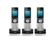 Yealink W56H 3 Pack IP DECT Add on Phone