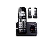 Panasonic KX TGE233B 3 Handset Cordless Phone