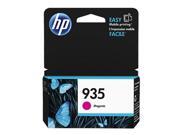 HP 935 Magenta Original Ink Cartridge (C2P21AN) (Single Pack) HP 935 Ink Cartridge - Magenta - Inkjet - 400 Page HP 935 Magenta Original Ink Cartridge (C2P21AN) (Single Pack) HP 935 Ink Cartridge - Magenta - Inkjet - 400 Page