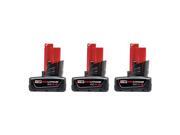 Replacement 4000mAh Battery for Milwaukee 2343 / 2420-21 / 2454-20 Power Tools (3-Pack) Replacement 4000mAh Battery for Milwaukee 2343 / 2420-21 / 2454-20 Power Tools (3-Pack)