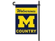 Bsi Products Inc Michigan Wolverines 2-Sided Country Garden Flag Garden Flag Bsi Products Inc Michigan Wolverines 2-Sided Country Garden Flag Garden Flag