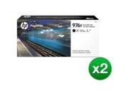HP 976Y Extra High Yield Black Original Cartridge (2-Pack) PageWide Cartridge HP 976Y Extra High Yield Black Original Cartridge (2-Pack) PageWide Cartridge