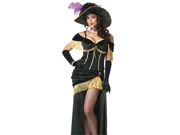 Saloon Madame Adult Costume Size Small