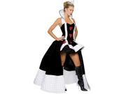 Sexy Deluxe Queen of Hearts Adult Halloween Costume
