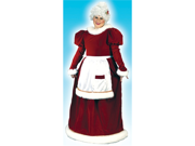 Adult Velvet Mrs. Claus Costume FunWorld 7571