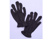 Black Wizard Costume Accessory Adult Mens Clown Gloves