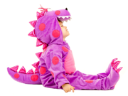 Baby Purple Dragon Toddler Puff Plush Halloween Costume