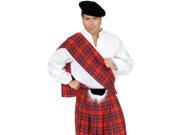 Scottish Kilt Adult Mens Halloween Costume