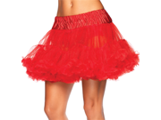 Layered Tulle Red Adult Petticoat