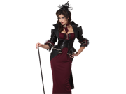 Sexy Womens Gothic Victorian Steampunk Vampire Halloween Costume