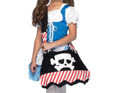 Kids Jolly Roger Pirate Skull Trick Or Treat Bag Costume Purse