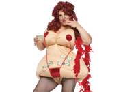 Adult Humor G String Geena Costume by FunWorld 1094