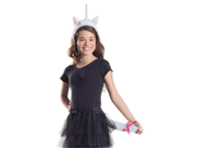 Kids White Unicorn Halloween Costume Girls Horn Tail Kit