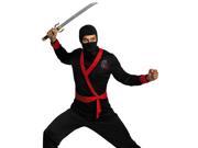 Mens Ninja Warrior Asian Martial Arts Halloween Costume