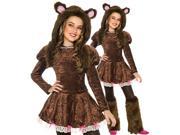Kids Girls Cute Teddy Bear Halloween Costume