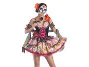 Sexy Day Of The Dead Skeleton Adult Halloween Costume