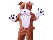 Deluxe Bull Dog Mascot Adult Animal Halloween Costume