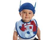 Infant Baby Transformers Optimus Prime Hat Bib