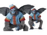 Adult Wizard of Oz Flying Monkey Halloween Costume