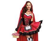 Womens Sexy Little Red Riding Hood Halloween Costume