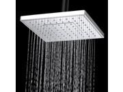 AKDY® Bathroom 8 Square Rainfall Style Chrome Finish Modern Adjustable Shower Head
