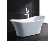 AKDY 71 Acrylic Bathtub Freestanding Bathroom Shower Spa Body Contemporary Oval Bath Tub Modern Soaking W Bathtub Faucet