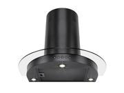 AKDY 30 Black Stainless Steel Wall Mount Range Hood 760 CFM Touch Control Vented Cooking Fan Stove Kitchen Vents