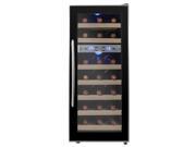 21 Bottle Chiller Wine Cooler Cellar Refrigerator Thermoelectric Freestanding Dual Zone