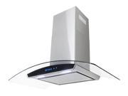 AKDY 36 AG N198KZ4 36 Euro Stainless Steel Wall Mount Range Hood