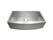 AKDY 30 Undermount Apron kitchen sink handmade stainless steel single bowl single basin 16 gauge zero radius farmhouse