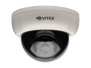 VITEK VTD A4F IB 600tvl Indoor fixed 3.6mm Dome Black