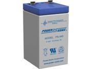 POWER SONIC PS445F2 4V 4.5AMP LEAD ACID BATTERY