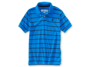 Aeropostale Mens Stripe Rugby Polo Shirt 793 S