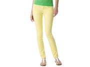Aeropostale womens Ashley solid ultra skinny neon jeans 796 5 6 R