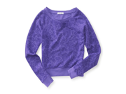 Aeropostale Womens Floral Print Knit Sweater 542 XS