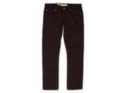 Ecko Unltd. Mens Malbec Colored Straight Leg Jeans malbec 32x30