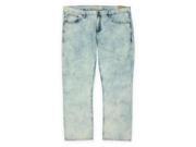 Ecko Unltd. Mens Bleach Out Denim Straight Leg Jeans botws 28x32