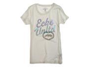 Ecko Unltd. Womens Seq Graphic T Shirt creamwht S