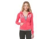 Aeropostale Womens Love Lounge Hoodie Sweatshirt 874 L