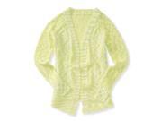 Aeropostale Womens Cable knit Cardigan Sweater 312 S