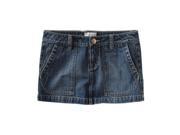 Aeropostale women s dark wash jean skirt GOLD size 00