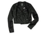 Ecko Unltd. Womens P u Quilted Jkt Motorcycle Jacket black XL