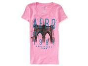 Aeropostale Womens Brooklyn NY Graphic T Shirt 691 S