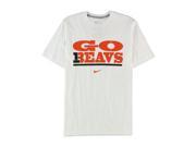 Nike Mens Go Beavs Graphic T Shirt white M