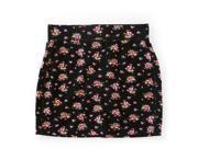 Aeropostale Womens Stretch Knit Floral Short Mini Skirt 001 M