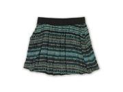Ecko Unltd. Womens Printed Geometric Rayon Mini Skirt gry XS